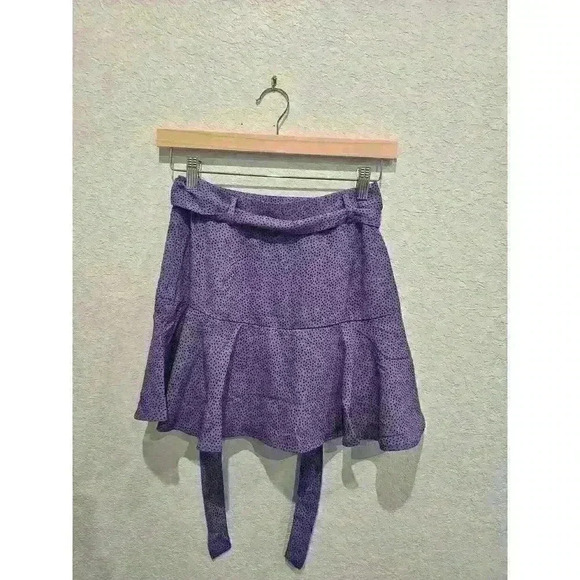 Love For Humanity Polka Dot Purple Skort lavender skirt. SZ SX. - Picture 4 of 5